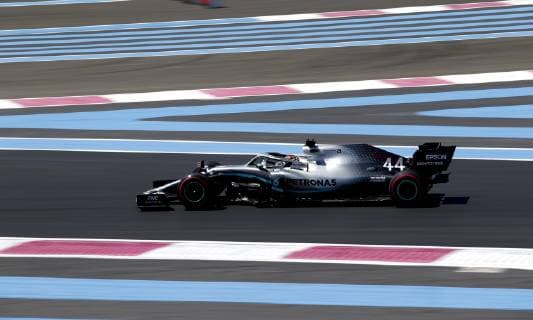 Motorsports: FIA Formula One World Championship, WM, Weltmeisterschaft 2019, Grand Prix of France, 44 Lewis Hamilton (GBR, Mercedes AMG Petronas Motorsport), Le Castellet France