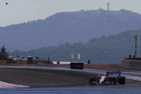 June 21, 2019 - Le Castellet, France - Lance Stroll of Canada driving the (18) Racing Point RP19 Mercedes during the Pirelli GP de France 2019 at Circuit Paul Ricard on June 21, 2019 in Le Castellet, France. F1 Grand Prix of France - Practice  - ZUMAn230 20190621_zaa_n230_311 Copyright: xJosexBretonx