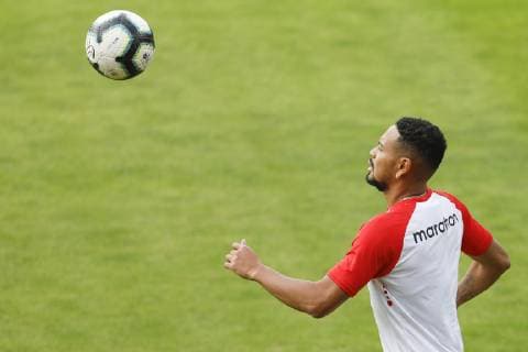 Training of the Peruvian national team, Nationalteam in SÃO PAULO, SP - 21.06.2019: TRAINING OF THE PERUVIAN NATIONAL TEAM IN - Players during training of the Peruvian National Team in the CT of São Paulo FC this Friday (21). (Photo: Ricardo Moreira Fotoarena) x1750823x  RicardoxMoreira