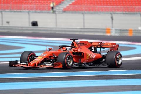 Le Castellet, France, 21.06.2019, Formel 1, Formula 1, French Grand Prix, Sebastian Vettel (GER 5), Scuderia Ferrari Mission Winnow ( Defodi-09-506-033513