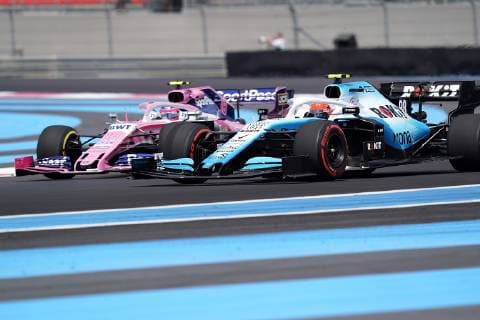Le Castellet, France, 21.06.2019, Formel 1, Formula 1, French Grand Prix, Lance Stroll (CAN 18), Sportpesa Racing Point F1 Team, Robert Kubica (POL 88), Rokit Williams Racing ( Defodi-09-506-033542