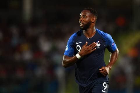 Photo Massimo Paolone LaPresse June 21, 2019 San Marino, San Marino soccer France vs Croatia - UEFA Under 21 Championship Italy 2019 - Group stage final tournament Group C - "San Marino - Serravalle" stadium. In the pic: Moussa Dembele (Francia) celebrates after scoring goal 1-0  Copyright: xMassimoxPaolone LaPressex