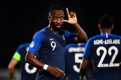 Photo Massimo Paolone LaPresse June 21, 2019 San Marino, San Marino soccer France vs Croatia - UEFA Under 21 Championship Italy 2019 - Group stage final tournament Group C - "San Marino - Serravalle" stadium. In the pic: Moussa Dembele (Francia) celebrates after scoring goal 1-0  Copyright: xMassimoxPaolone LaPressex