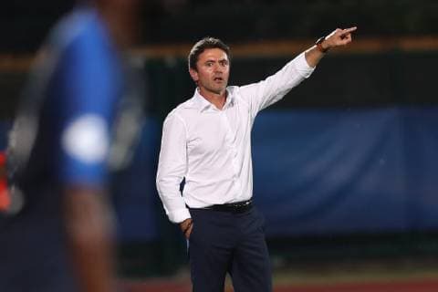 France coach Sylvain Ripoll gestures Serravalle 21-06-2019 Stadio San Marino Stadium Football UEFA Under 21 Championship Italy 2019 Group Stage - Final Tournament Group C France - Croatia Photo Cesare Purini Insidefoto CesarexPurini