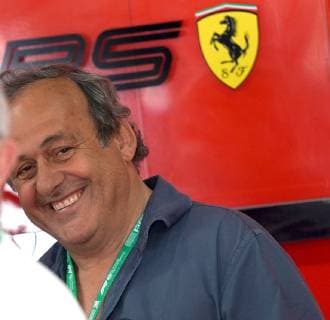 Le Castellet, France, 22.06.2019, Formel 1, Formula 1, French Grand Prix, Michel Platini zu Gast bei Ferrari ( Defodi-09-506-033794