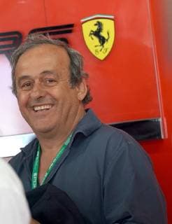 Le Castellet, France, 22.06.2019, Formel 1, Formula 1, French Grand Prix, Michel Platini zu Gast bei Ferrari ( Defodi-09-506-033795