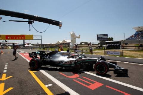 Photo4 LaPresse 22 06 2019 Le Castellet, France Grand Prix Formula One France 2019 In the pic: Lewis Hamilton (GBR) Mercedes AMG F1 W10  Copyright: xPhoto4 LaPressex