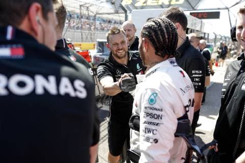 Motorsports: FIA Formula One World Championship, WM, Weltmeisterschaft 2019, Grand Prix of France, 44 Lewis Hamilton (GBR, Mercedes AMG Petronas Motorsport), Le Castellet France