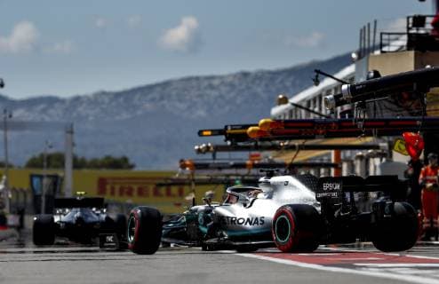 Motorsports: FIA Formula One World Championship, WM, Weltmeisterschaft 2019, Grand Prix of France, 44 Lewis Hamilton (GBR, Mercedes AMG Petronas Motorsport), Le Castellet France