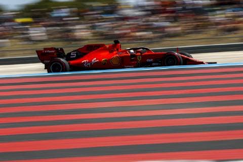 Motorsports: FIA Formula One World Championship, WM, Weltmeisterschaft 2019, Grand Prix of France, 5 Sebastian Vettel (GER, Scuderia Ferrari Mission Winnow), Le Castellet France