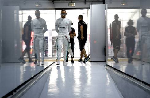 Motorsports: FIA Formula One World Championship, WM, Weltmeisterschaft 2019, Grand Prix of France, 44 Lewis Hamilton (GBR, Mercedes AMG Petronas Motorsport), Le Castellet France