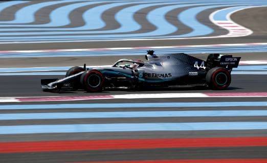 Motorsports: FIA Formula One World Championship, WM, Weltmeisterschaft 2019, Grand Prix of France, 44 Lewis Hamilton (GBR, Mercedes AMG Petronas Motorsport), Le Castellet France