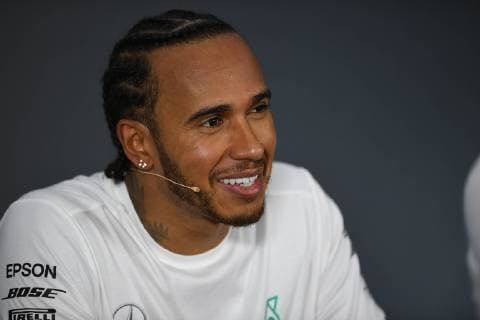 June 22, 2019 - Le Castellet, Provance, France, France - English five time World Champions Lewis Hamilton of German team Mercedes-AMG Petronas Motosport driving his single-seater Mercedes W10 during the 60th edition of the French GP, 8th stage of the Formula 1 World Championship, WM, Weltmeisterschaft in Circuit Paul Ricard, in Le Castelett, France, on June 22, 2019. French GP - Qualifying And press conference, PK, Pressekonferenz  - ZUMAn230 20190622_zaa_n230_403 Copyright: xAndreaxDiodatox