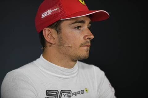 June 22, 2019 - Le Castellet, Provance, France, France - Monegasque driver Charles Leclerc of Italian team Scuderia Ferrari Mission Winnow driving his single-seater SF90 during the 60th edition of the French GP, 8th stage of the Formula 1 World Championship, WM, Weltmeisterschaft in Circuit Paul Ricard, in Le Castelett, France, on June 22, 2019. French GP - Qualifying And press conference, PK, Pressekonferenz  - ZUMAn230 20190622_zaa_n230_402 Copyright: xAndreaxDiodatox