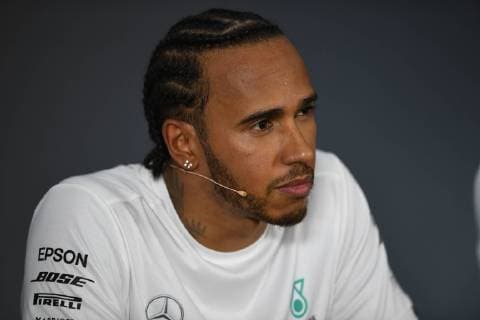 June 22, 2019 - Le Castellet, Provance, France, France - English five time World Champions Lewis Hamilton of German team Mercedes-AMG Petronas Motosport driving his single-seater Mercedes W10 during the 60th edition of the French GP, 8th stage of the Formula 1 World Championship, WM, Weltmeisterschaft in Circuit Paul Ricard, in Le Castelett, France, on June 22, 2019. French GP - Qualifying And press conference, PK, Pressekonferenz  - ZUMAn230 20190622_zaa_n230_406 Copyright: xAndreaxDiodatox