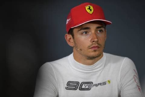June 22, 2019 - Le Castellet, Provance, France, France - Monegasque driver Charles Leclerc of Italian team Scuderia Ferrari Mission Winnow driving his single-seater SF90 during the 60th edition of the French GP, 8th stage of the Formula 1 World Championship, WM, Weltmeisterschaft in Circuit Paul Ricard, in Le Castelett, France, on June 22, 2019. French GP - Qualifying And press conference, PK, Pressekonferenz  - ZUMAn230 20190622_zaa_n230_411 Copyright: xAndreaxDiodatox