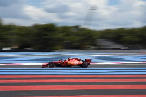 June 22, 2019 - Le Castellet, Provance, France, France - Monegasque driver Charles Leclerc of Italian team Scuderia Ferrari Mission Winnow driving his single-seater SF90 during the 60th edition of the French GP, 8th stage of the Formula 1 World Championship, WM, Weltmeisterschaft in Circuit Paul Ricard, in Le Castelett, France French GP - Free Practice 3  - ZUMAn230 20190622_zaa_n230_495 Copyright: xAndreaxDiodatox