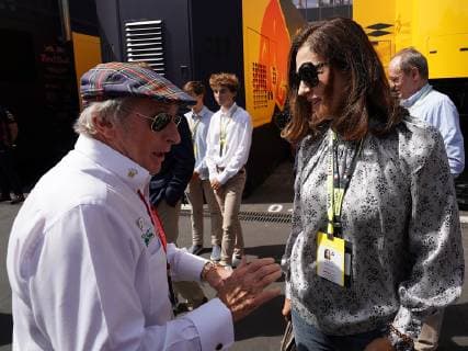 Le Castellet, France, 23.06.2019, Formel 1, Formula 1, French Grand Prix, Slavica Ecclestone, Sir Jackie Stewart ( Defodi-09-506-033894