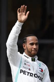 June 23, 2019 - Le Castellet, France - Lewis Hamilton of Great Britain and Mercedes AMG Petronas F1 Team Mercedes winner of the Pirelli GP de France 2019 at Circuit Paul Ricard on June 23, 2019 in Le Castellet, France. F1 Grand Prix of France.  - ZUMAn230 20190623_zaa_n230_047 Copyright: xJosexBretonx