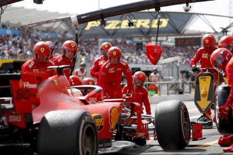 Motorsports: FIA Formula One World Championship, WM, Weltmeisterschaft 2019, Grand Prix of France, 5 Sebastian Vettel (GER, Scuderia Ferrari Mission Winnow), Le Castellet France