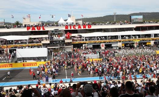 Podium; Mercedes Grand Prix, formula 1 GP, Frankreich, Paul Ricard 23.06.2019 Photo:mspb Jerry Andre Podium; formula 1 GP, Frankreich,
