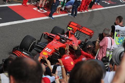 Photo4 LaPresse 23 06 2019 Le Castellet, France Grand Prix Formula One France 2019 In the pic: Charles Leclerc (MON) Scuderia Ferrari SF90  Copyright: xPhoto4 LaPressex
