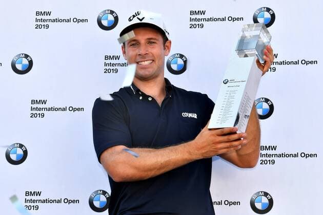 Sport Themen der Woche KW25 Sport Bilder des Tages Andrea Pavon (ITA) Sieger der 31. BMW Open 2019 BMW International Open 2019 BMW Open Golfclub Eichenried 4. Tag Golf, Golfclub München 20. Juni 2019 *** Andrea Pavon ITA Winner of the 31 BMW Open 2019 BMW International Open 2019 BMW Open Golfclub Eichenried 4 days Golf, Golfclub München 20 June 2019