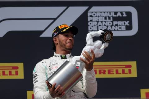 Photo4 LaPresse 23 06 2019 Le Castellet, France Grand Prix Formula One France 2019 In the pic: Lewis Hamilton (GBR) Mercedes AMG F1 W10  Copyright: xPhoto4 LaPressex