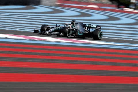 Motorsports: FIA Formula One World Championship, WM, Weltmeisterschaft 2019, Grand Prix of France, 44 Lewis Hamilton (GBR, Mercedes AMG Petronas Motorsport), Le Castellet France
