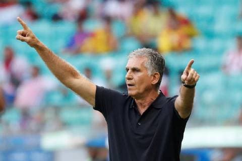 Colombia s head coach Carlos Queiroz during the Copa America 2019 Group B soccer match between Colombia and Paraguay, at Arena Fonte Nova Stadium in Salvador, Brazil, 23 June 2019. Colombia vs. Paraguay !ACHTUNG: NUR REDAKTIONELLE NUTZUNG!  Copyright: xRaulxSpinassex SCA1674 20190623-636969231003609633