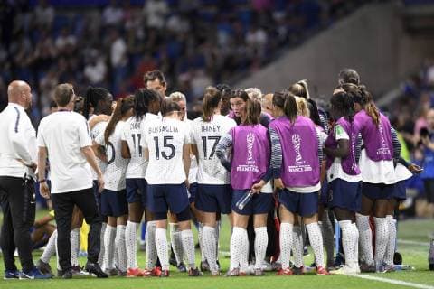 FAIR PLAY - CORINNE DIACRE (SELECTIONNEUSE FRANCE FEMININE) - EQUIPE DE FRANCE DE FOOTBALL FEMININ FOOTBALL : France vs Bresil - Fifa Coupe du Monde Feminine 2019 - 23 06 2019 AnthonyBIBARD FEP Panoramic 