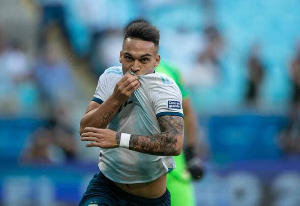 June 23, 2019 - Porto Alegre, RIO GRANDE DO SUL, BRASIL - Argentina and Qatar hold a match valid for the first phase of Copa America Brasil 2019, in the afternoon of sunday (23), at the Arena do GroÂªmio, in Porto Alegre, Rio Grande do Sul, Brasil.Foto: LIAMARA POLLI ARGENTINA X CATAR - ZUMAa187 20190623_zsa_a187_011 Copyright: xLiamaraxPolli AmxPressx&xImagesx