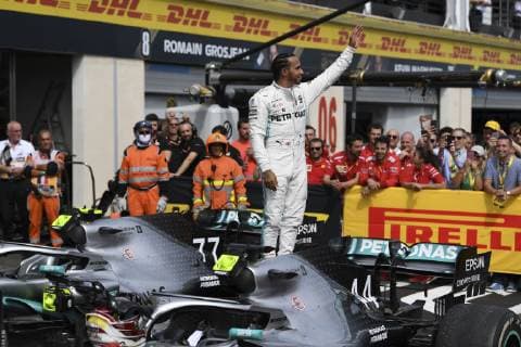 The following text was translated automatically France, Le Castellet, 23-06-2019-Lewis Hamilton from United Kingdom races for Mercedes AMG Petronas. This is the 60th edition of the Formula 1 Grand Prix of France. Photo: Michael Potts Dutch height  Copyright: xHollandsexHoogtex xMichaelxPottsx x91071750x