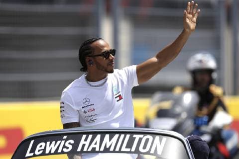 HAMILTON Lewis F1 Team Mercedes AMG Fahrerparade am Sonntag Formel 1 GP 2019 Frankreich am 23.06.2019 in Le Castellet