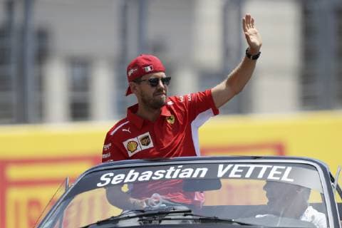 VETTEL Sebastian F1 Team Scuderia Ferrari Fahrerparade am Sonntag Formel 1 GP 2019 Frankreich am 23.06.2019 in Le Castellet