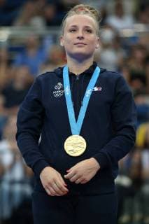 Lea Labrousse, FRA, after individual final at the 2nd Europaspiele in Minsk; 24 06 2019 -