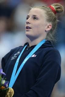 Lea Labrousse, FRA, after individual final at the 2nd Europaspiele in Minsk; 24 06 2019 -