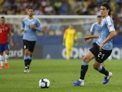 Chile x Uruguay RIO DE JANEIRO, RJ - 24.06.2019: CHILE X URUGUAY - Edinson Cavani during a match between Chile and Uruguay, valid for the group stage of the Copa America 2019, held this Monday (24) at the Maracanã Stadium in Rio de Janeiro, RJ. (Photo: Ricardo Moreira Fotoarena) x1752506x  RicardoxMoreira