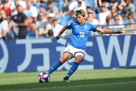 Valentina GIACINTI, italie joie but FOOTBALL : Italie vs Chine - Coupe du Monde Feminine - Montpellier - 25 06 2019 RichardGosselin Panoramic 