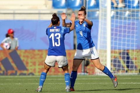 joie but italie Aurora GALLI FOOTBALL : Italie vs Chine - Coupe du Monde Feminine - Montpellier - 25 06 2019 RichardGosselin Panoramic 