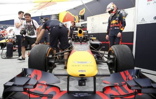FORMULA 1 - Projekt Spielberg, media day GRAZ,AUSTRIA,26.JUN.19 - MOTORPORTS, FORMULA 1 - Projekt Spielberg, media day, showrun with Max Verstappen. Image shows Max Verstappen (NED Red Bull Racing). GEPAxpictures xWolfgangxGrebien