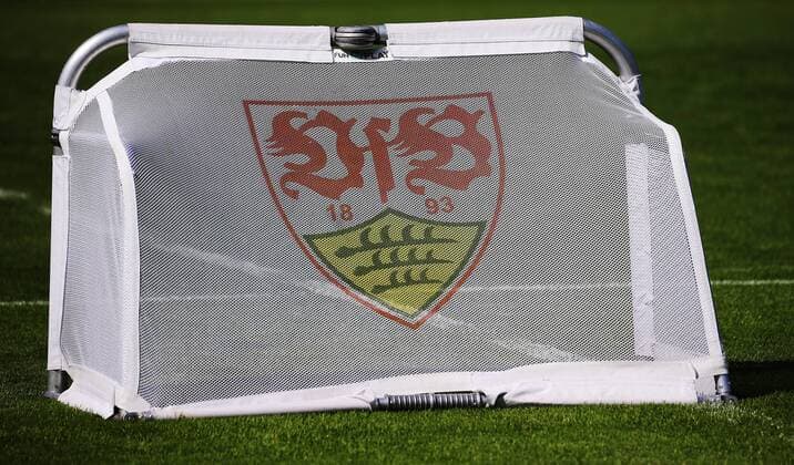 BAU 26.06.2019 Kitzbühel Fußball VfB Stuttgart im Trainingslager, Feature, kleines Tor mit dem VfB-Wappen
