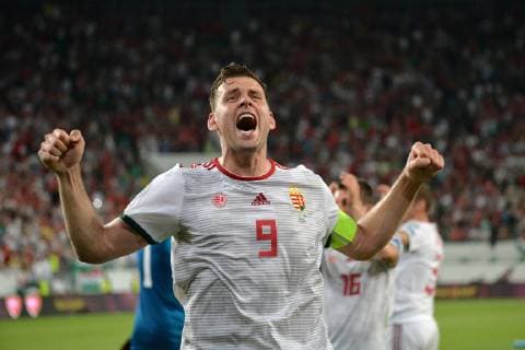 ADAM SZALAI, Hungary, Hungary vs Wales 1-0, European qualifiers QUALIFICAZIONI EUROPEE UNGHERIA-GALLES 1-0