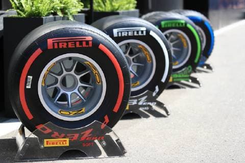 27th June 2019, Red Bull Ring, Spielberg, Austria; FIA Formula 1 Grand Prix, Driver Arrival day; Pirelli tyre selection for the weekends rcing  ActionPlus12148344 Octane