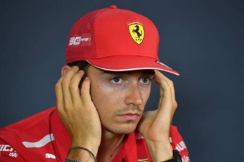 Charles LECLERC (Scuderia Ferrari), Aktion,Einzelbild,angeschnittenes Einzelmotiv,Portraet,Portrait,Porträt. Formel 1:GP von Oesterreich,, Red Bull Ring Zeltweg,Spielberg,Saison 2019,am 27.06.2019