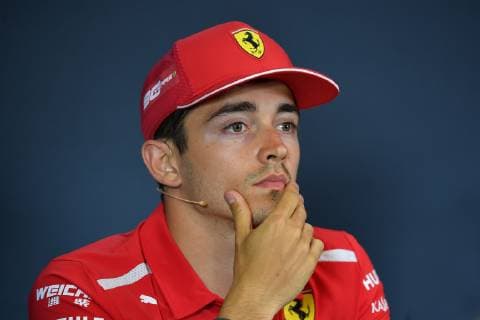 Charles LECLERC (Scuderia Ferrari), Aktion,Einzelbild,angeschnittenes Einzelmotiv,Portraet,Portrait,Porträt. Formel 1:GP von Oesterreich,, Red Bull Ring Zeltweg,Spielberg,Saison 2019,am 27.06.2019