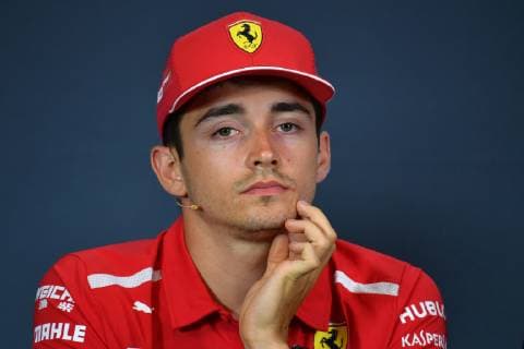 Charles LECLERC (Scuderia Ferrari), Aktion,Einzelbild,angeschnittenes Einzelmotiv,Portraet,Portrait,Porträt. Formel 1:GP von Oesterreich,, Red Bull Ring Zeltweg,Spielberg,Saison 2019,am 27.06.2019