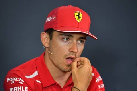 Charles LECLERC (Scuderia Ferrari), Aktion,Einzelbild,angeschnittenes Einzelmotiv,Portraet,Portrait,Porträt. Formel 1:GP von Oesterreich,, Red Bull Ring Zeltweg,Spielberg,Saison 2019,am 27.06.2019