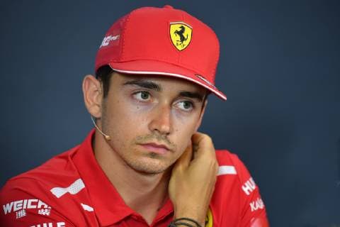 Charles LECLERC (Scuderia Ferrari), Aktion,Einzelbild,angeschnittenes Einzelmotiv,Portraet,Portrait,Porträt. Formel 1:GP von Oesterreich,, Red Bull Ring Zeltweg,Spielberg,Saison 2019,am 27.06.2019