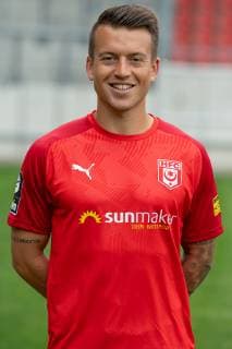 Patrick Göbel; HFC Hallescher Fussballclub e.V; 3.Liga, Porträttermin 2019 2020, Halle Saale Sachsen-Anhalt Deutschland